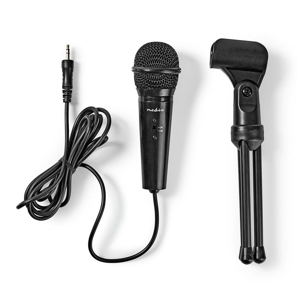 Nedis MICTJ100BK Microphone Black