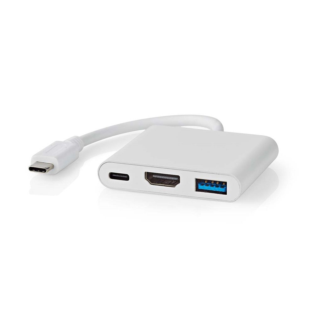Nedis CCGB64770WT01 USB Multi-Port Adapter White