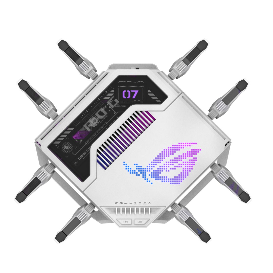 Asus ROG Rapture GT-BE19000AI Tri-band Gaming Router White