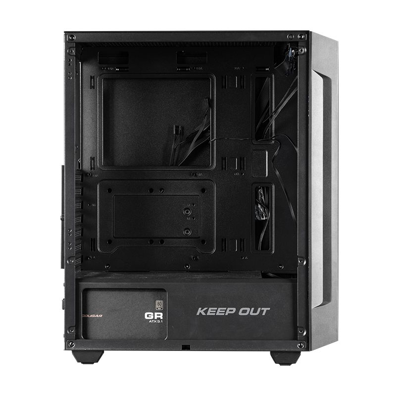 Keep Out XC-200 MESH RGB Tempered Glass Black
