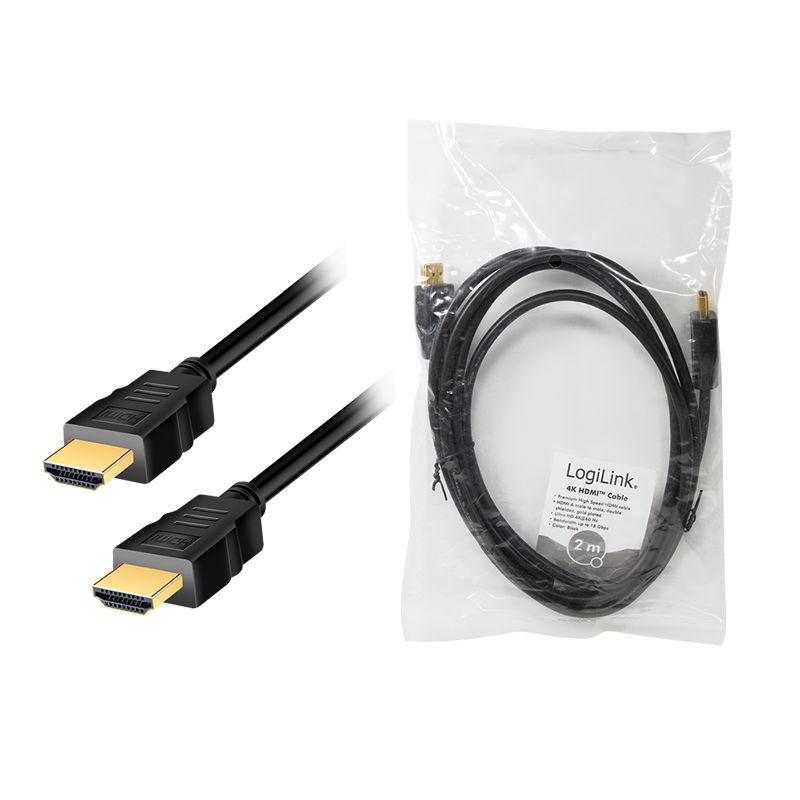Logilink HDMI-HDMI 4K cable 2m Black