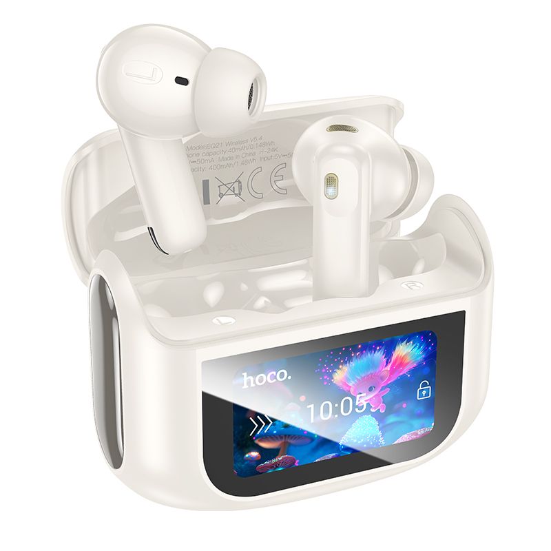 Hoco EQ21 Bluetooth Headset White