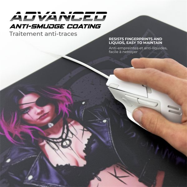 Spirit Of Gamer Phantom Egérpad Black