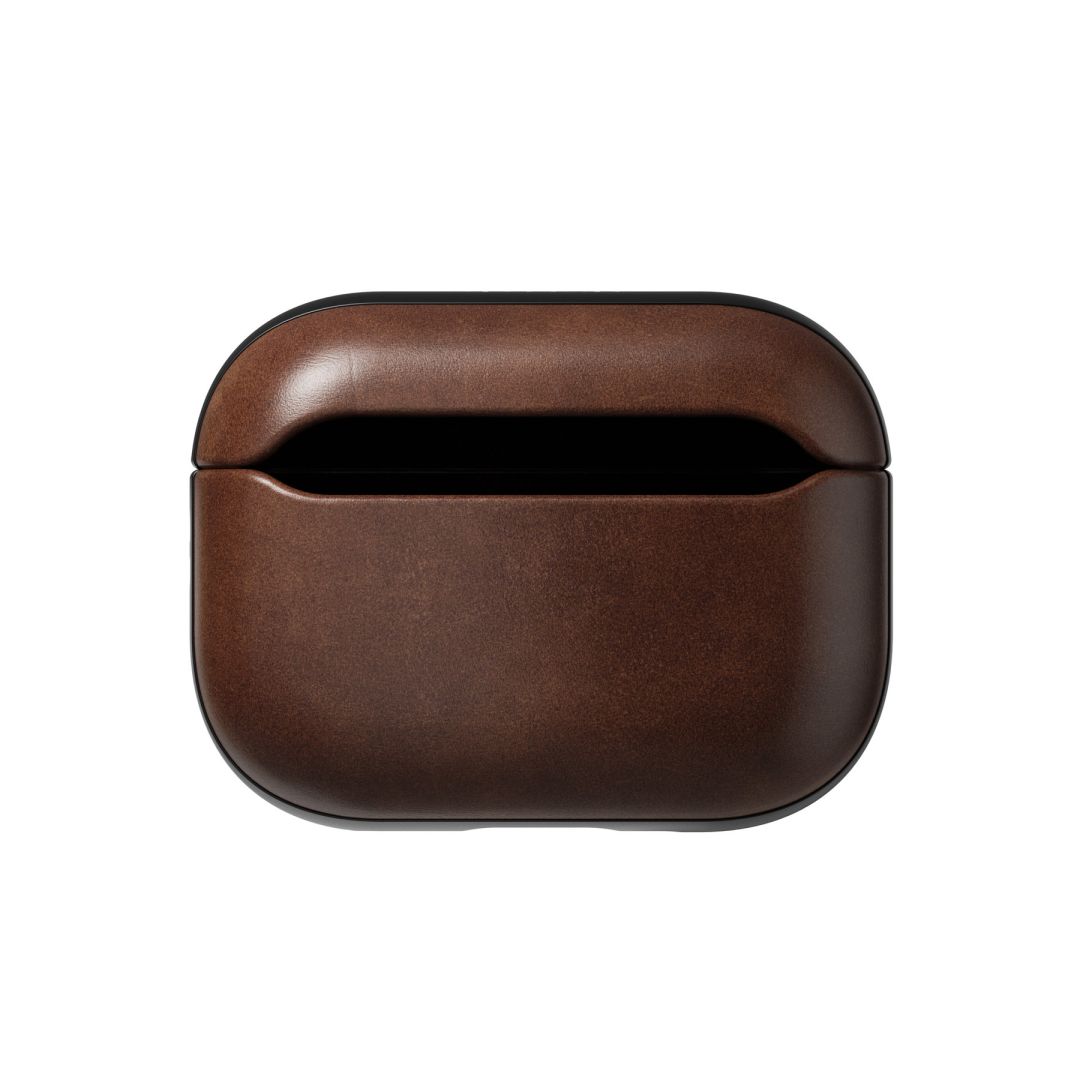 Nomad Modern Leather Case (Horween) for Airpods Pro 3 Rustic Brown