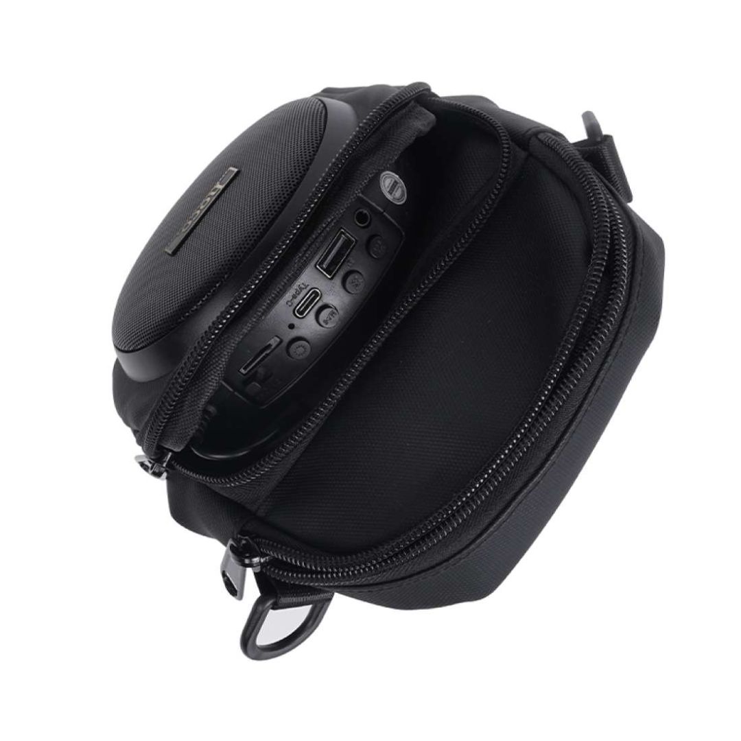 Hoco HC41 Bluetooth Speaker Single Shoulder Bag Black