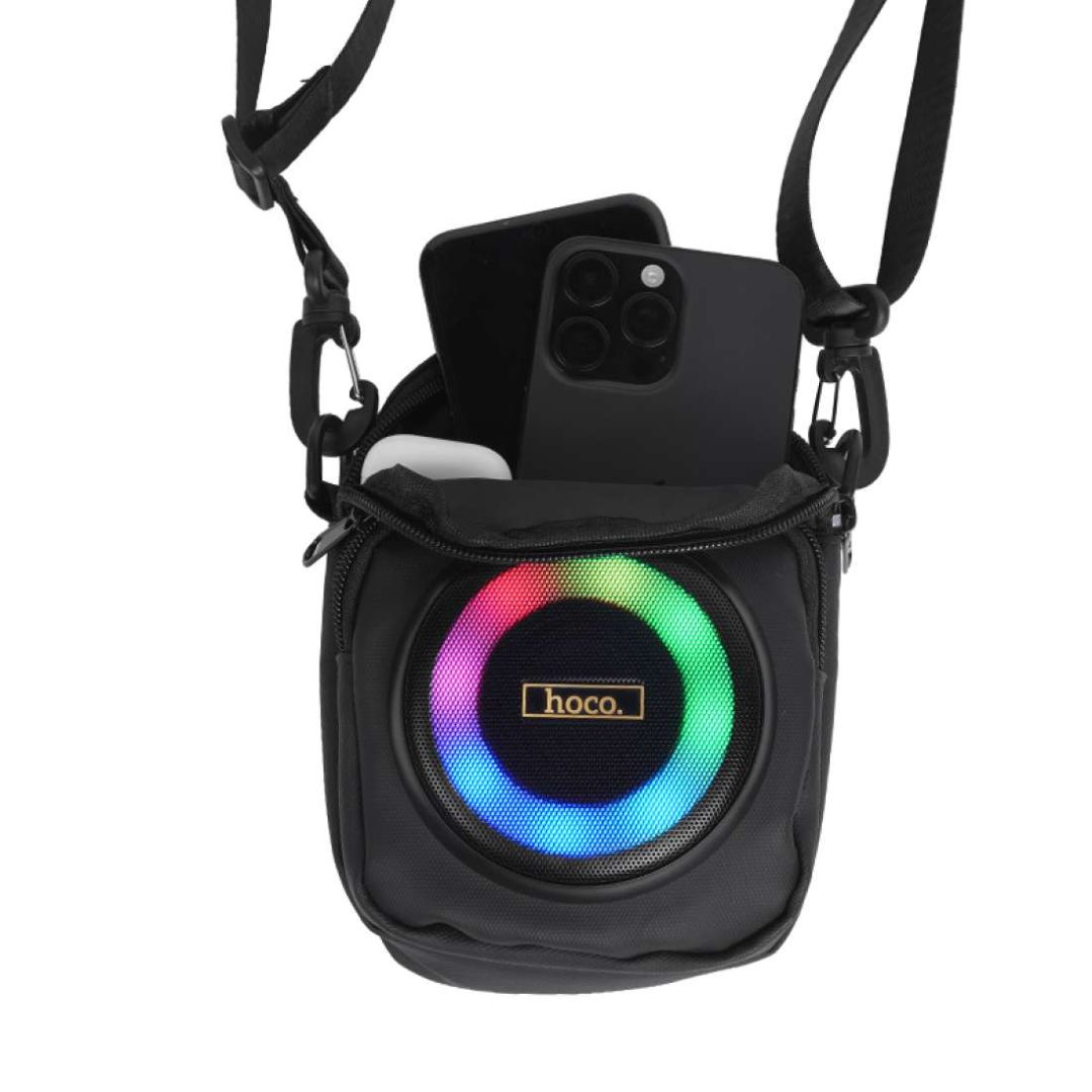 Hoco HC41 Bluetooth Speaker Single Shoulder Bag Black