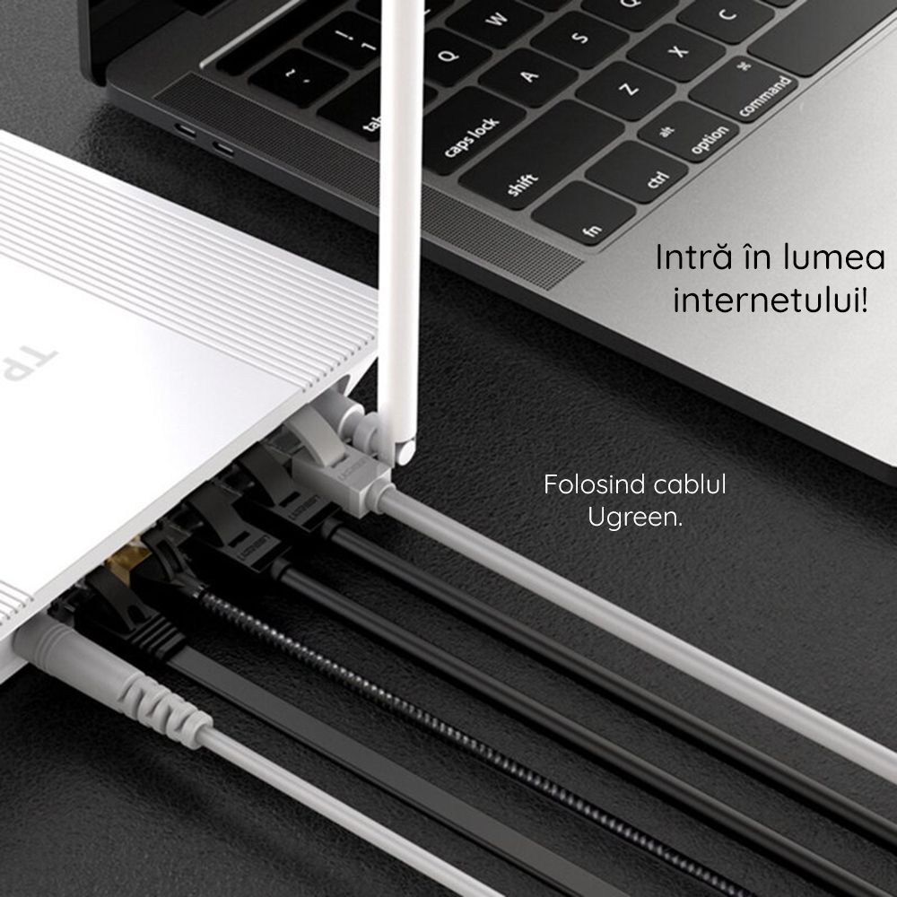 UGREEN  CAT6 U-UTP Patch Cable 5m Black