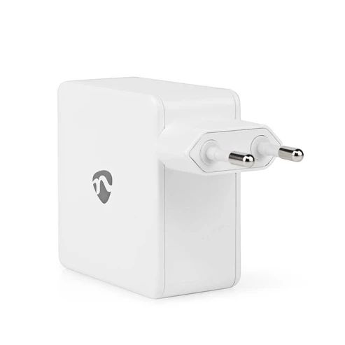 Nedis Wall Charger 100W GaN Quick charge White