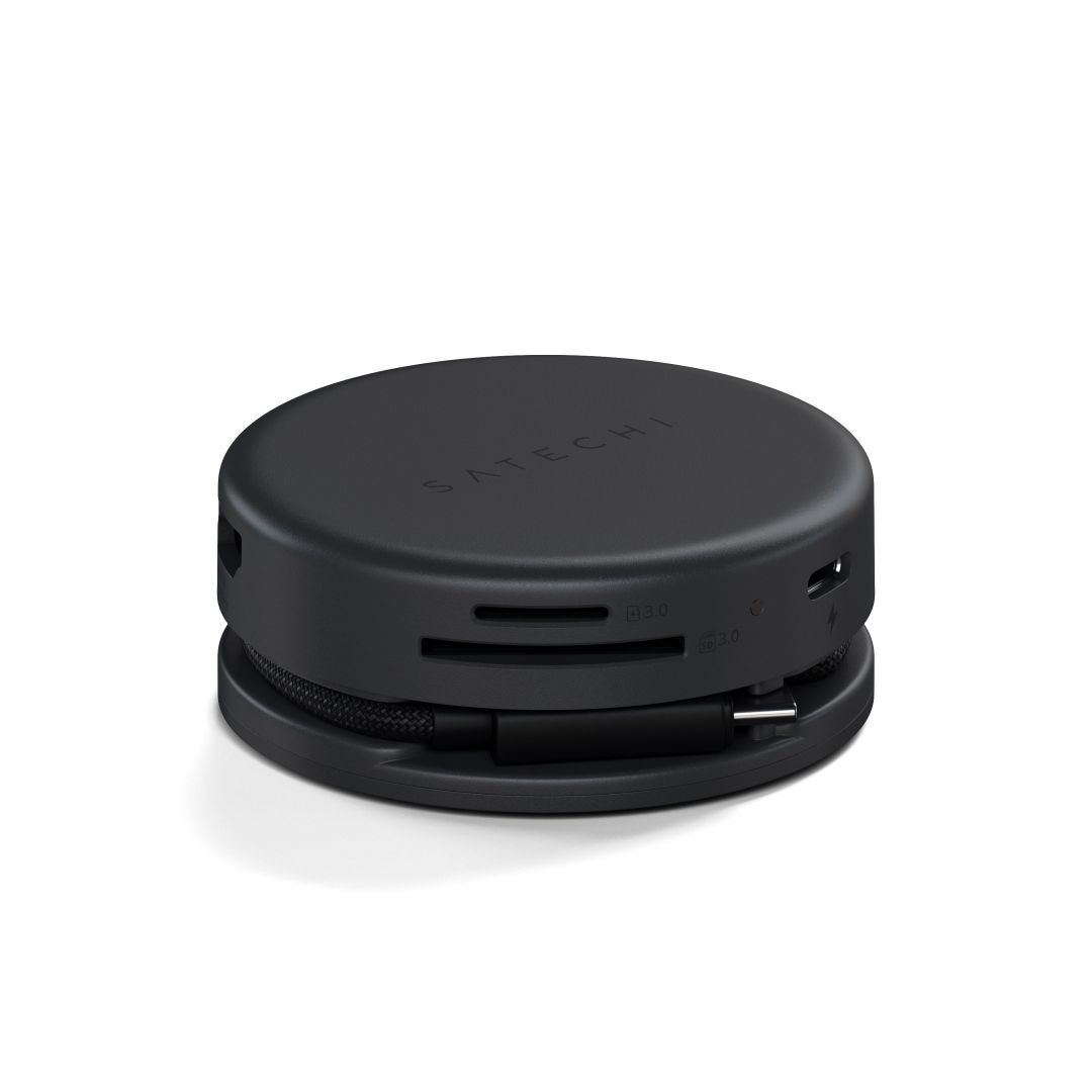 Satechi OntheGo 7-in-1 Multiport Adapter Space Black