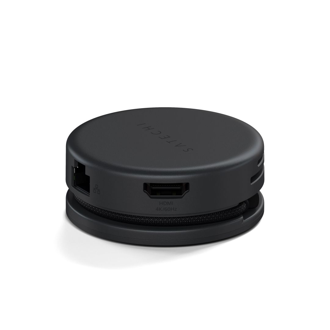 Satechi OntheGo 7-in-1 Multiport Adapter Space Black