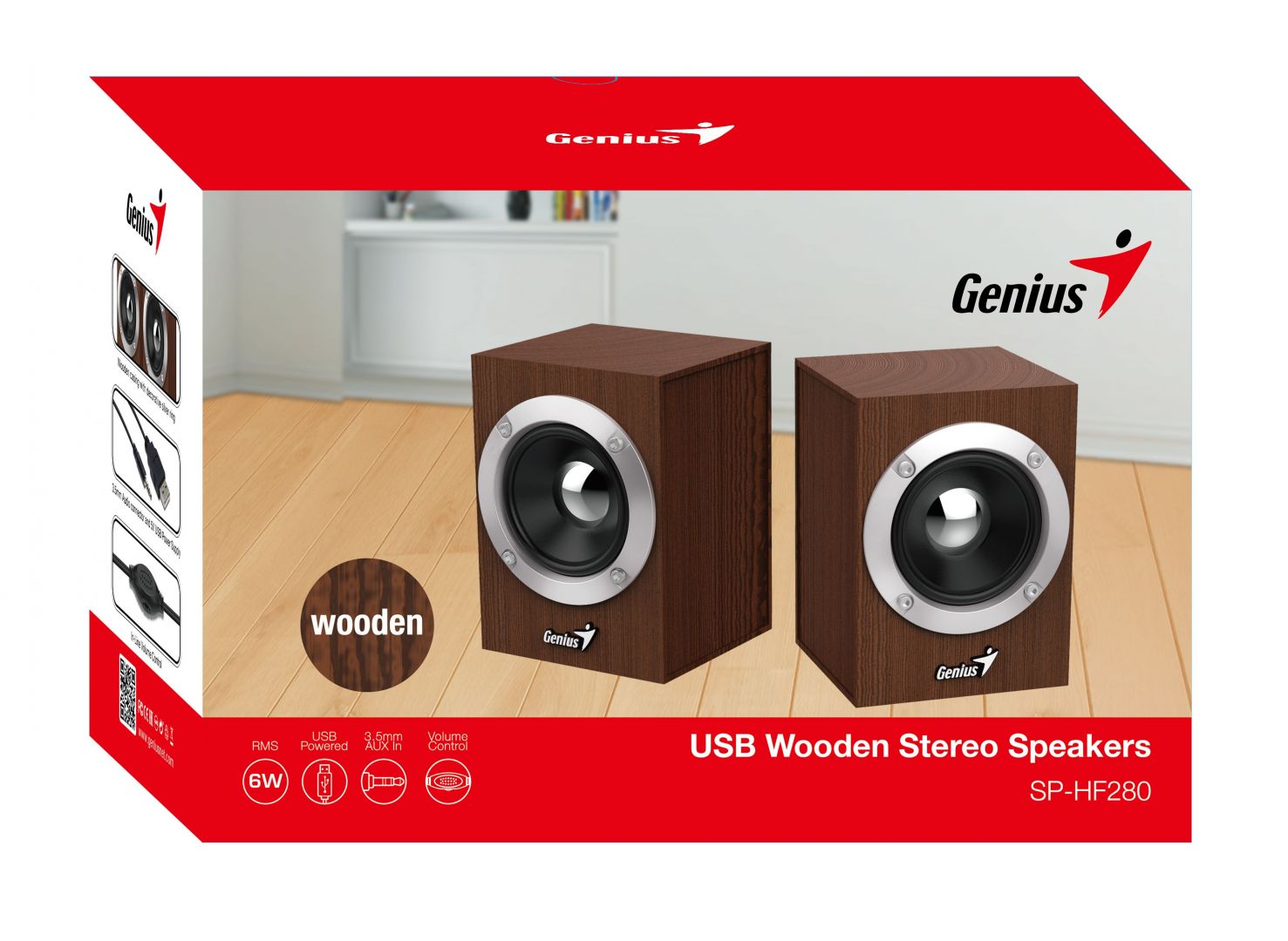 Genius SP-HF 280 Wood 