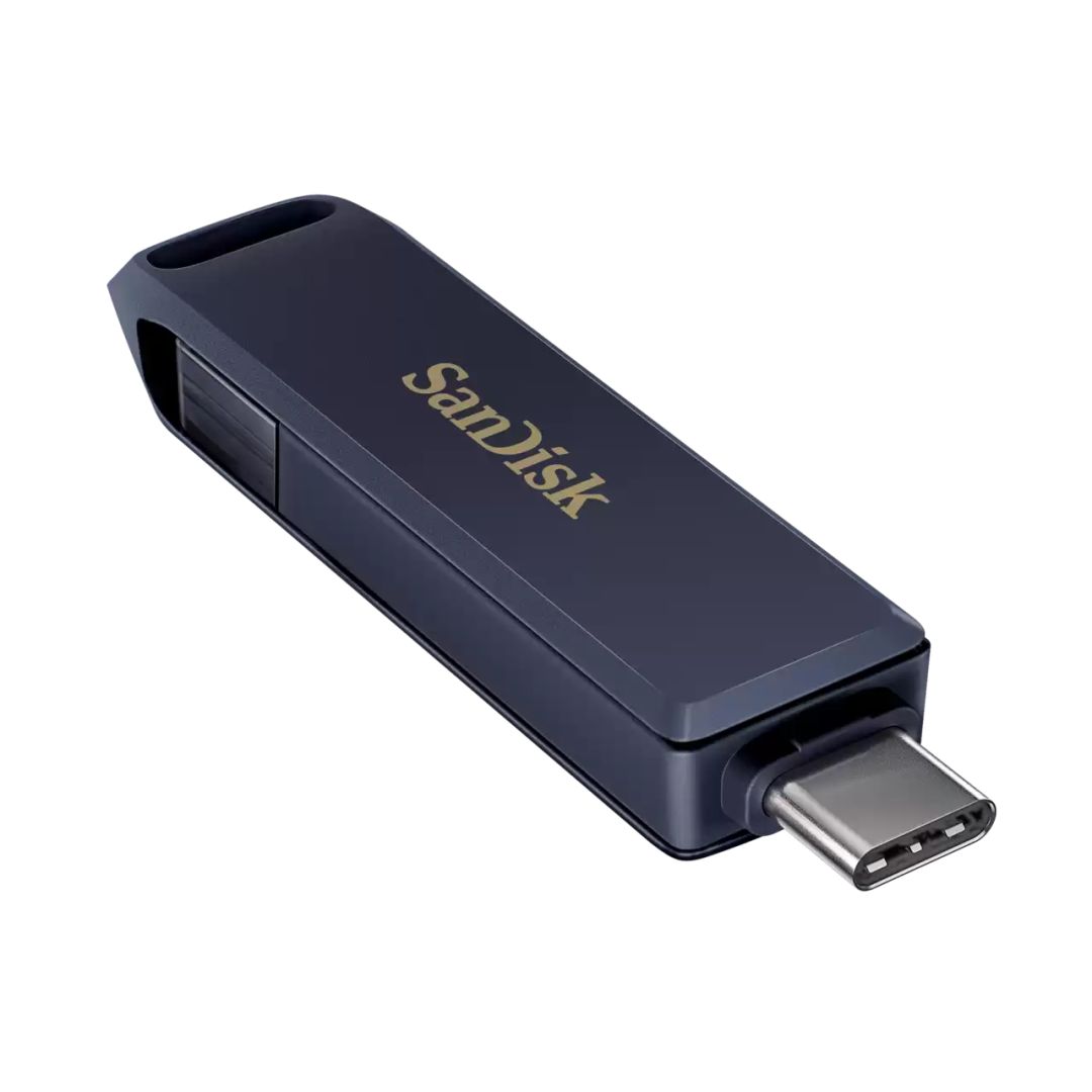 Sandisk 128GB Phone Drive for iPhone USB3.2 Type-C Metallic Sky