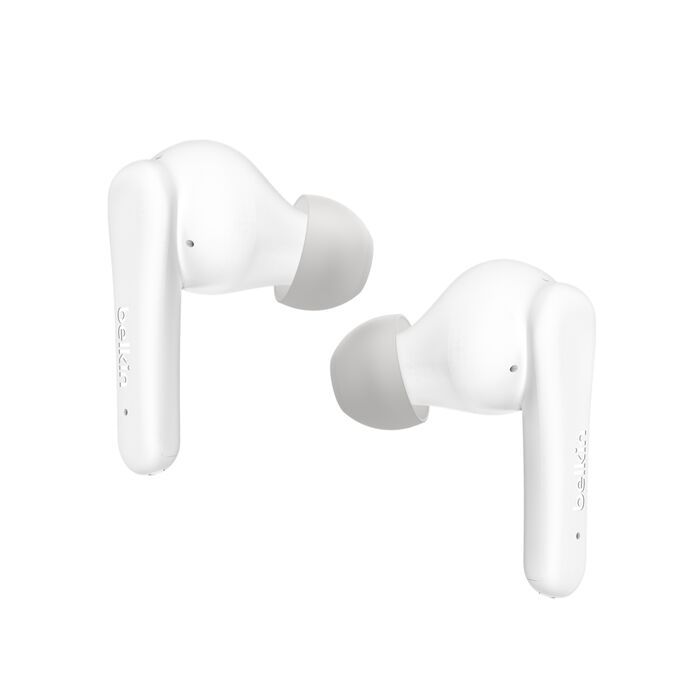 Belkin SoundForm Rhythm ANC Noise-Cancelling Earbuds White