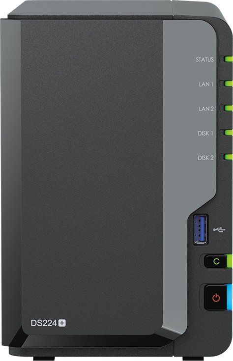 Synology NAS DS224+ (2GB) (2x6TB HDD)