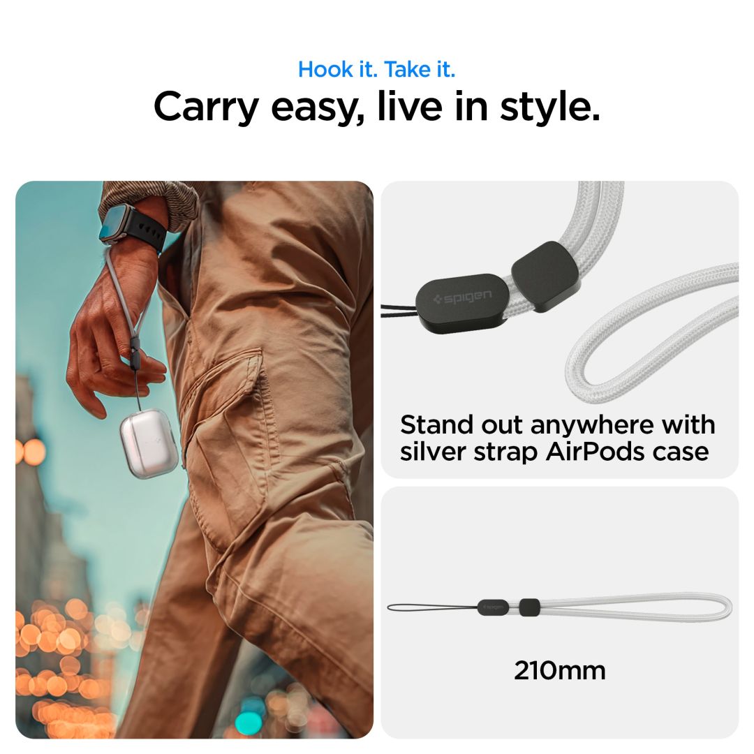 Spigen Liquid Crystal case for AirPods Pro 3 Crystal Clear