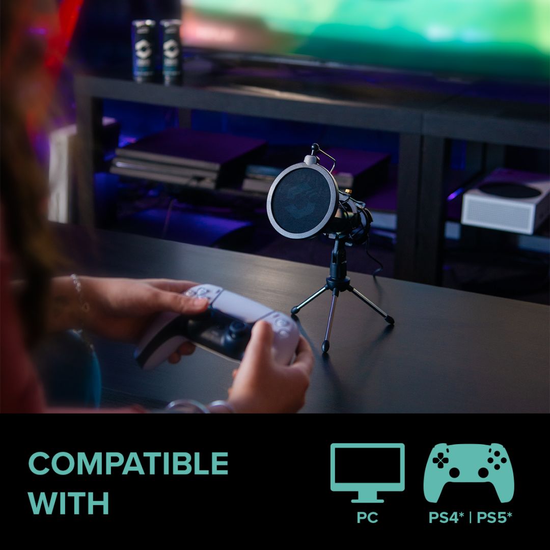 Speedlink SL-800012-BK AUDIS Streaming Microphone Black