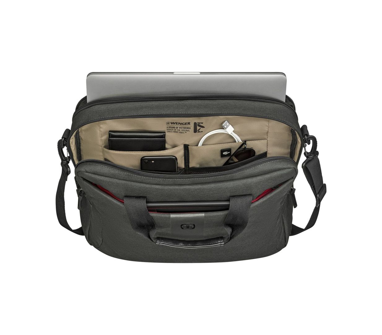 Wenger MX ECO Brief Laptop Briefcase with Tablet Pocket 16