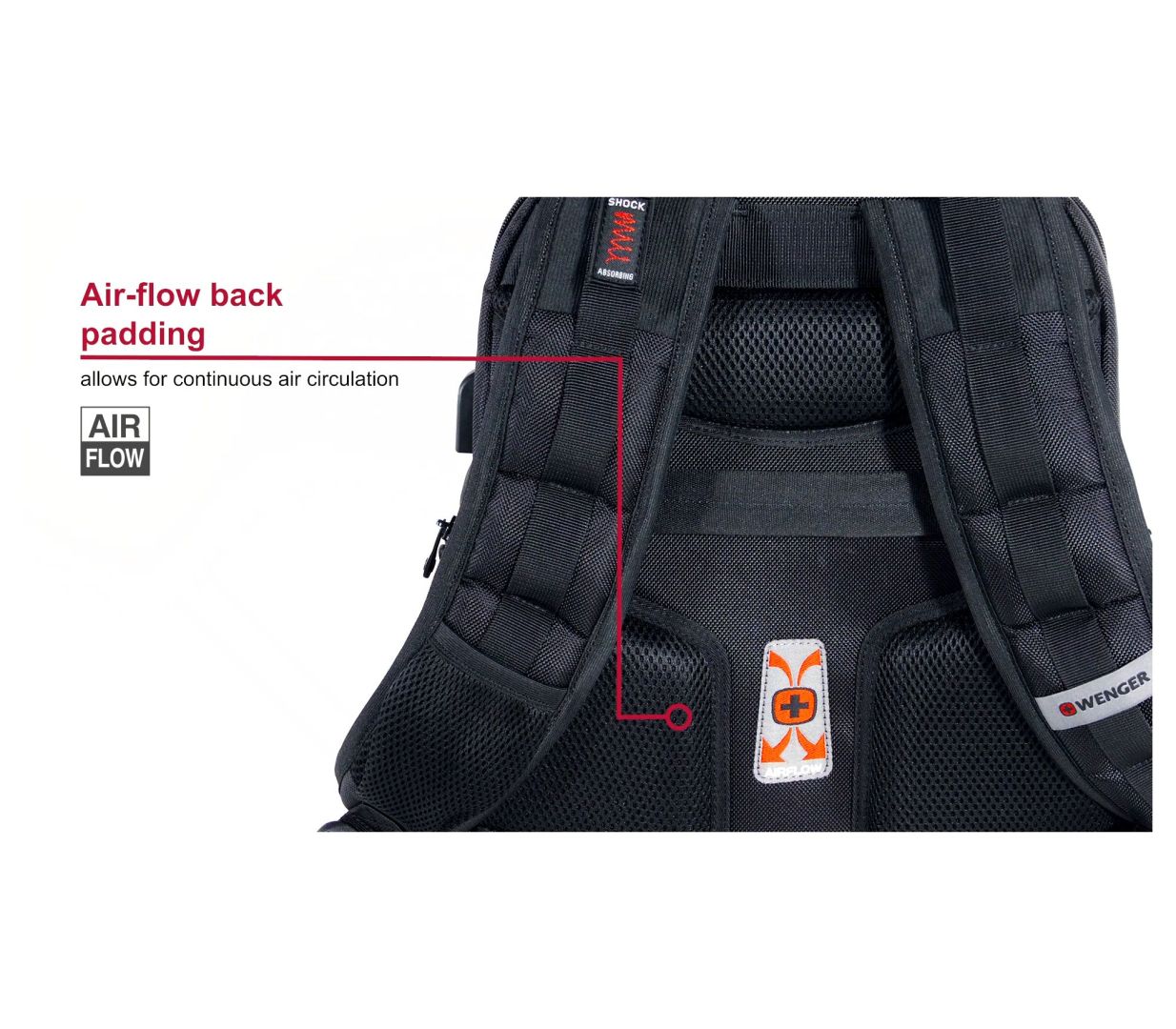 Wenger Pegasus Deluxe Laptop Backpack with Tablet Pocket 16