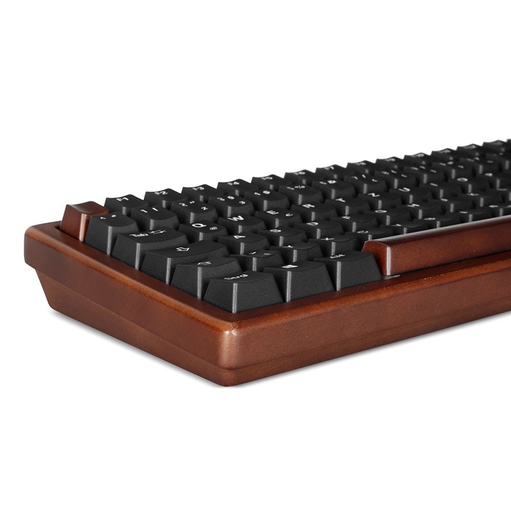 Sharkoon Skiller SGK50 S3 Wood PBT Gaming Keyboard Brown/Black UK
