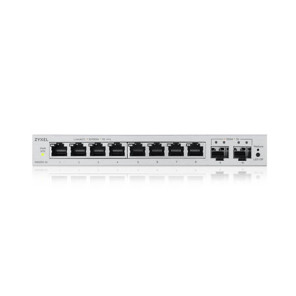 ZyXEL GS1200-10V3 10-Port GbE Web Managed Switch