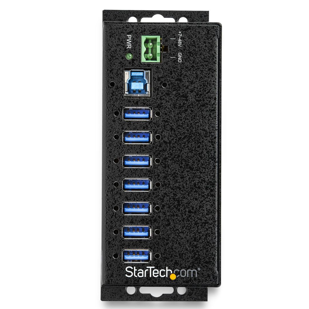 Startech 7-portos USB3.2 HUB Black