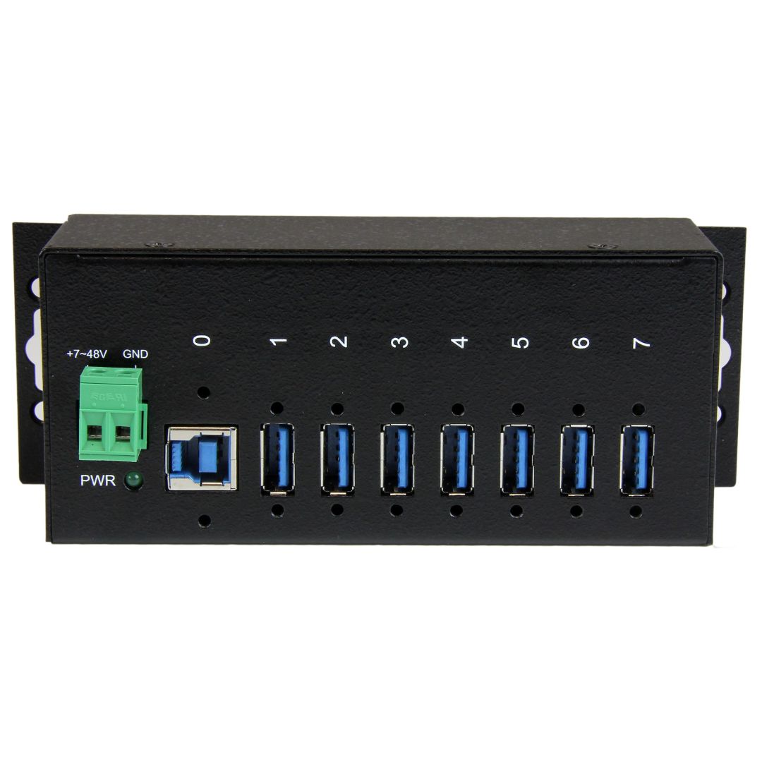 Startech 7-portos USB3.0 HUB Black
