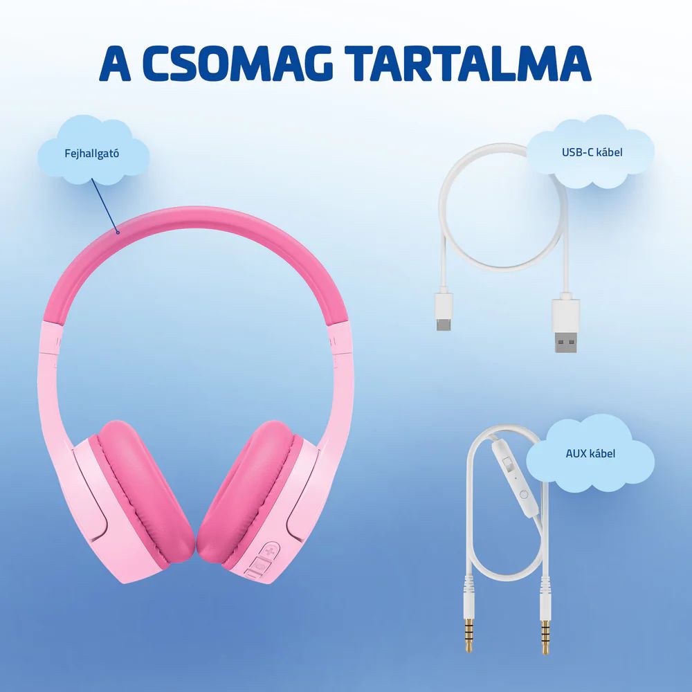 Lamax BaseKid1 Bluetooth Headset Pink