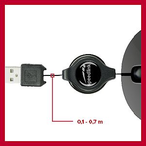 Speedlink BEENIE Mobile Mouse Black