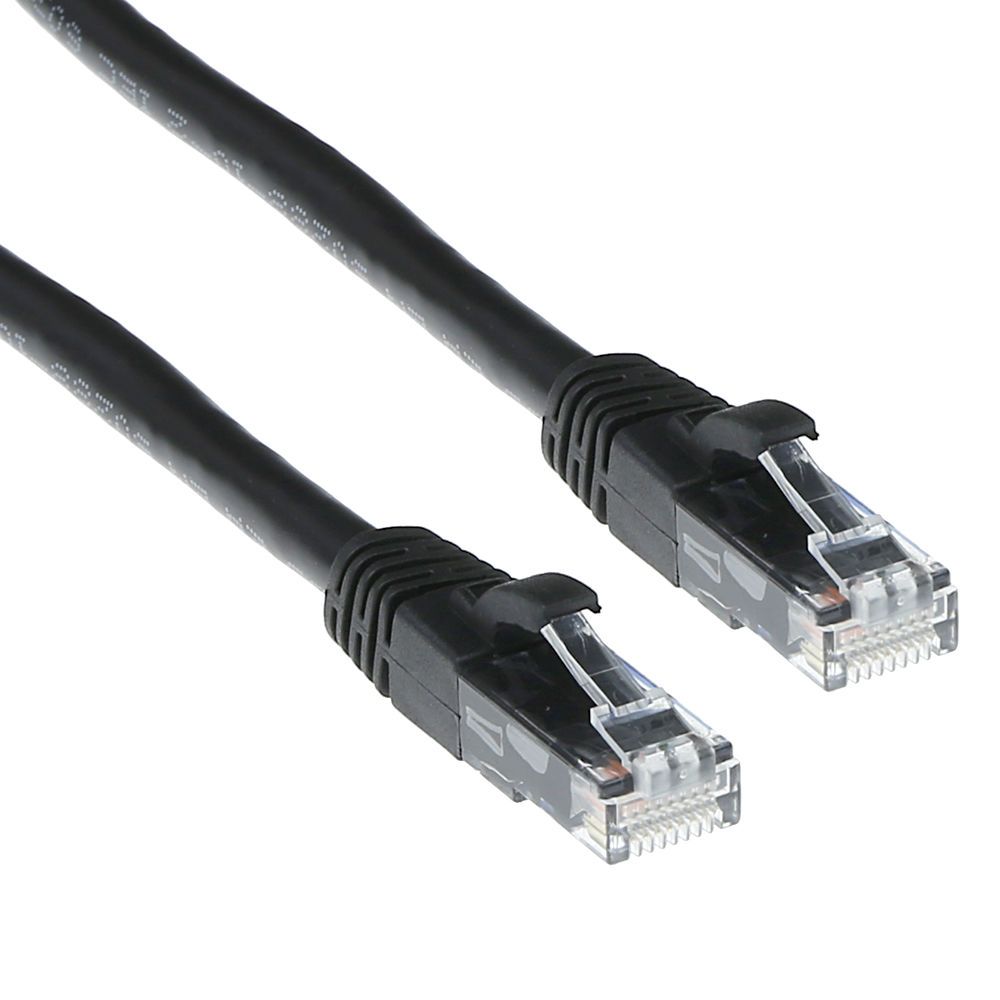 ACT  CAT6 U-UTP Patch Cable 20m Black
