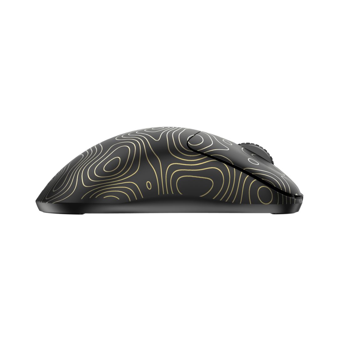 White Shark Aero Gaming Wireless Mouse Black/Gold