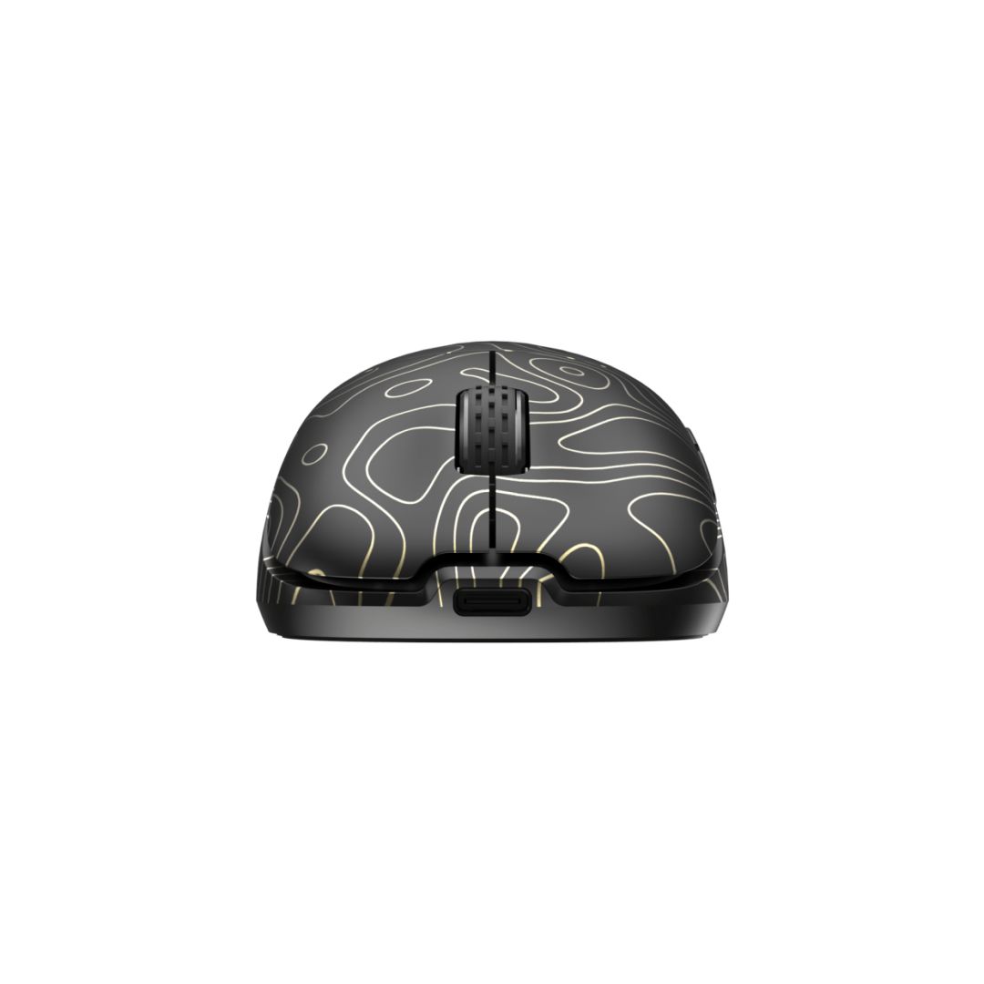 White Shark Aero Gaming Wireless Mouse Black/Gold