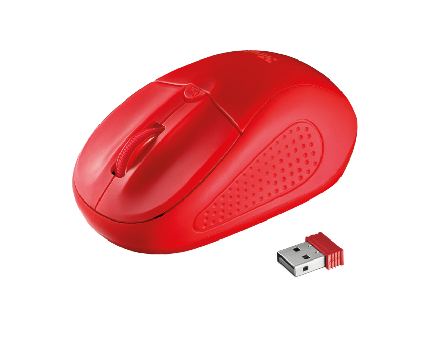 Trust Primo Wireless Mouse Red