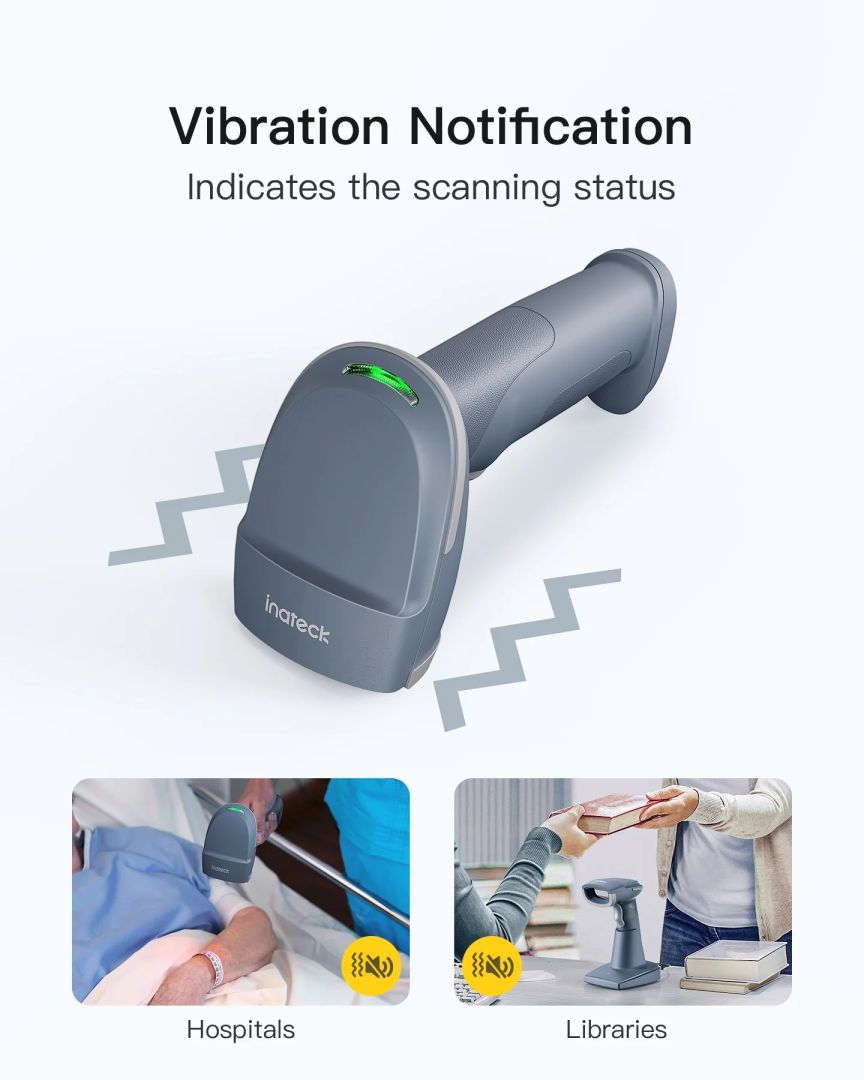 Inateck BCST-54 Vonalkódolvasó Blue