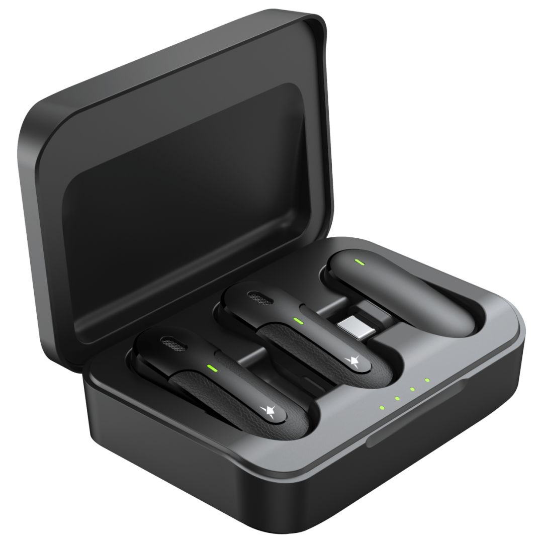 White Shark Ikoro Wireless Microphone Black