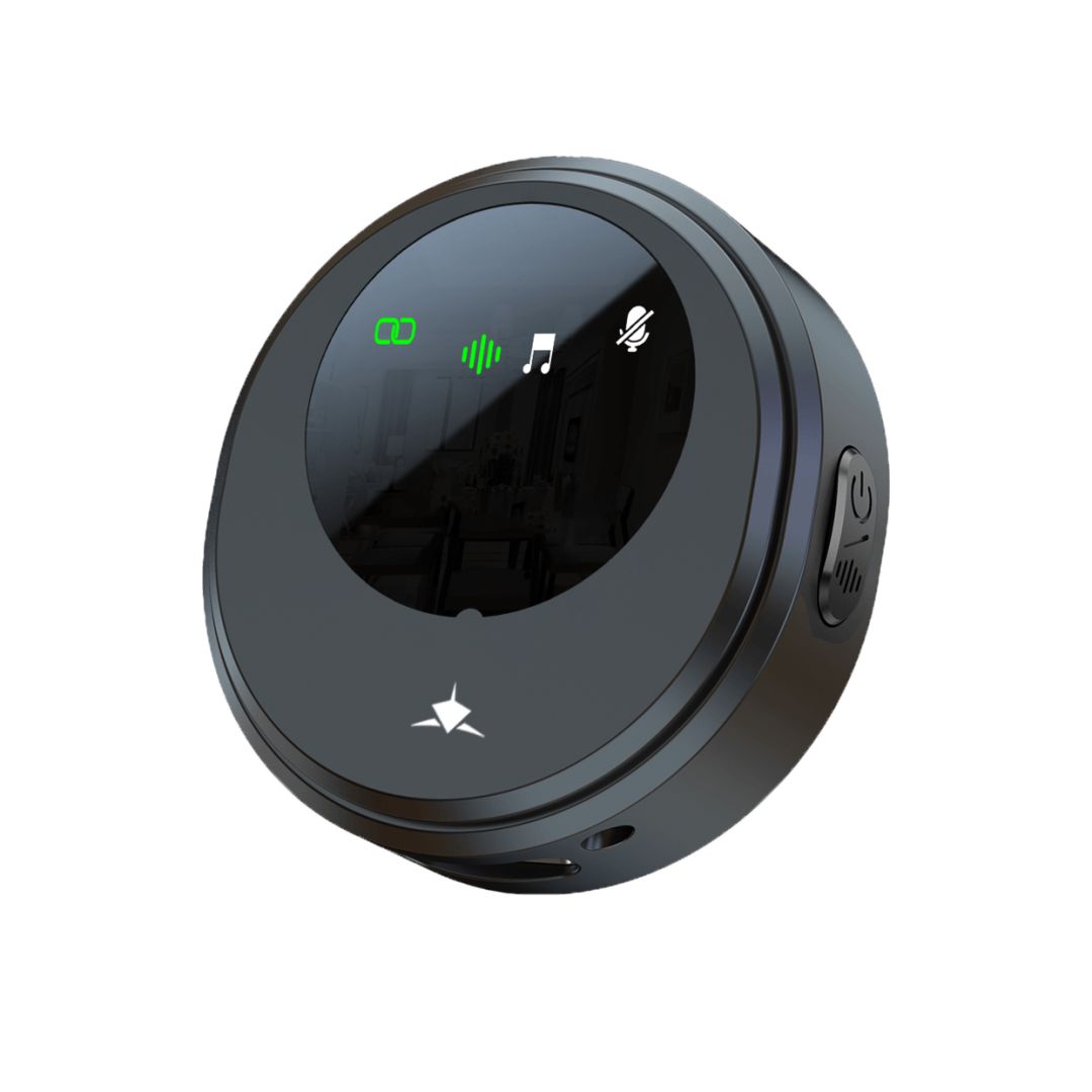 White Shark Tassa Wireless Microphone Black