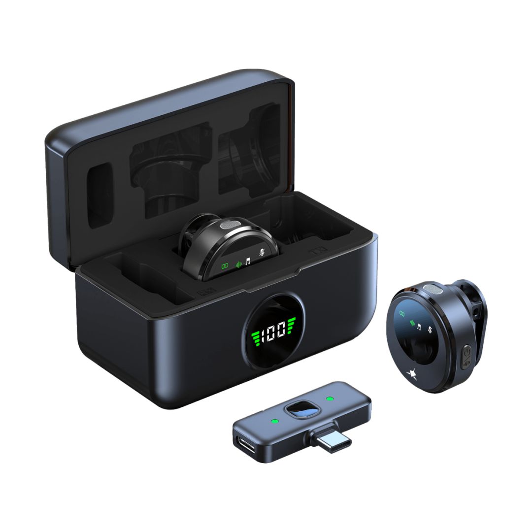 White Shark Tassa Wireless Microphone Black