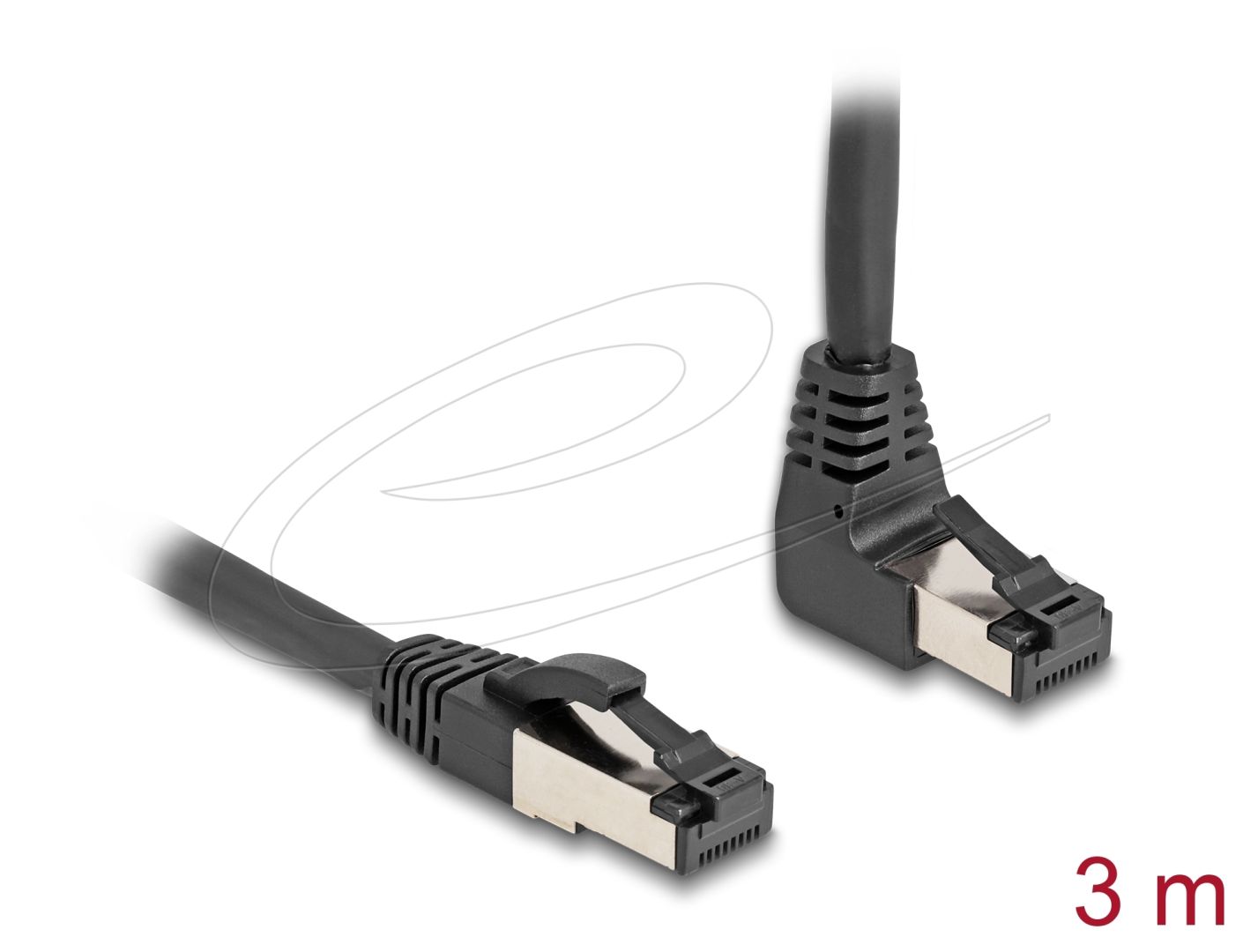 DeLock CAT8.1 S-FTP Patch Cable 3m Black