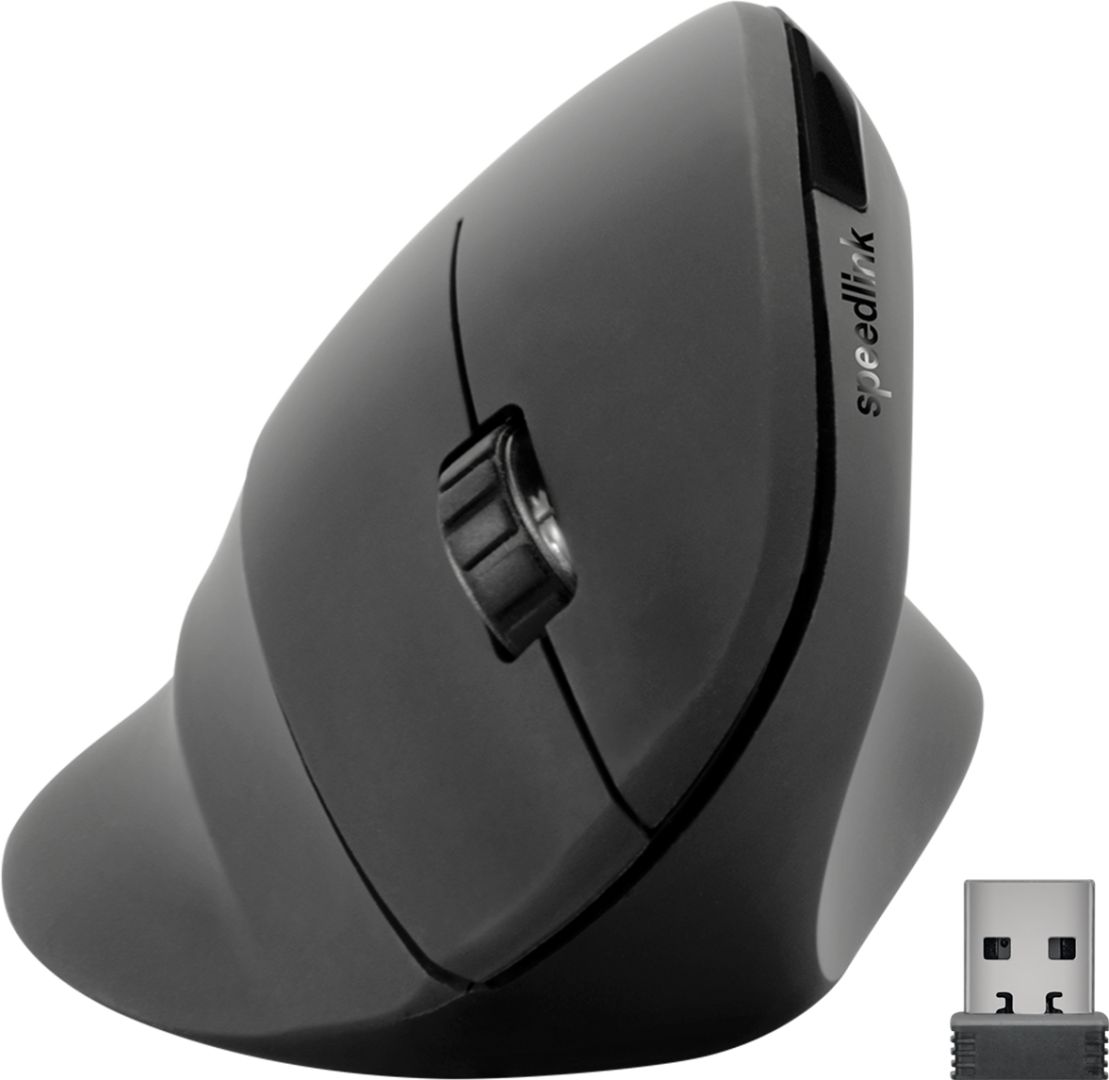 Speedlink Piavo Ergonomic Vertical Wireless Mouse Black