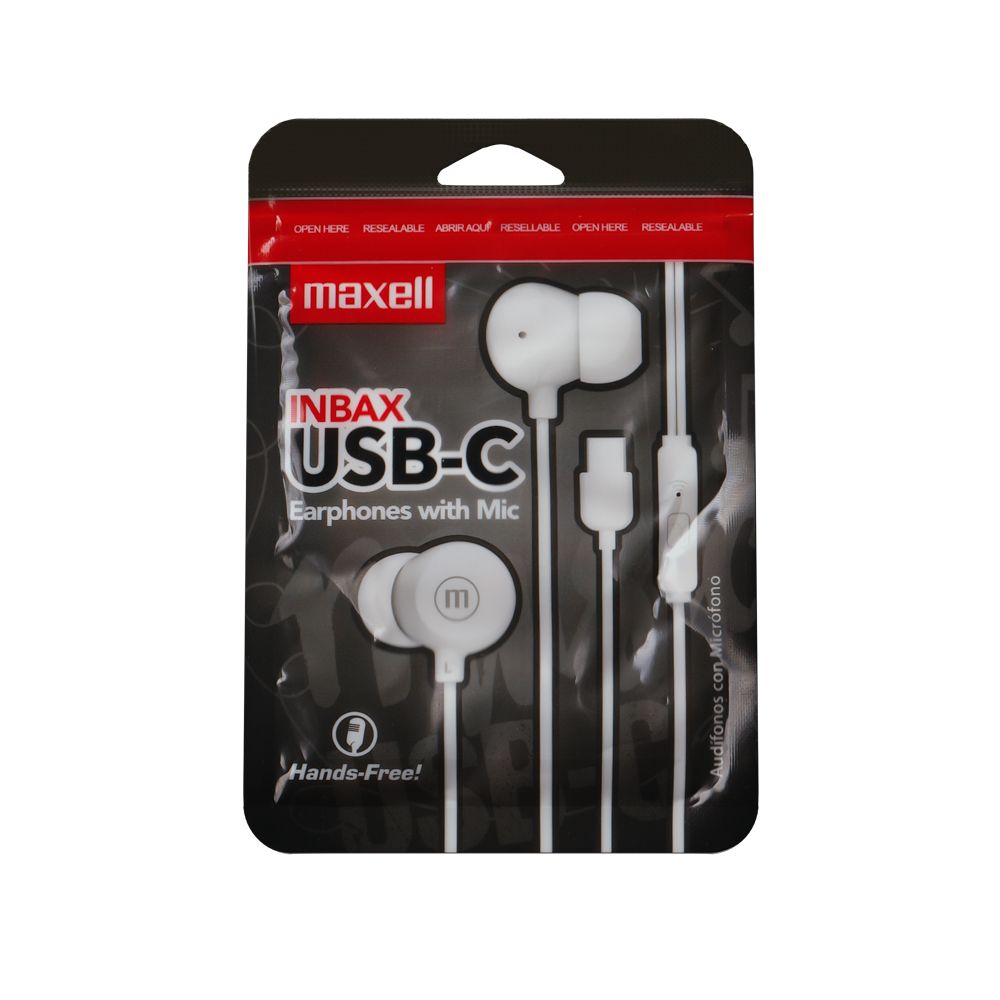 Maxell IN-BAX Headset White