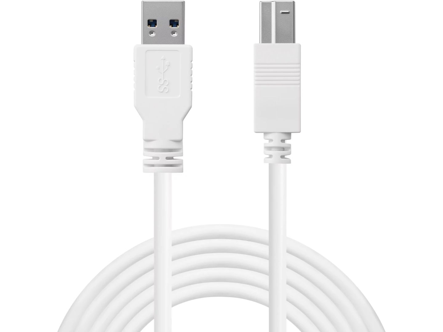 Sandberg USB 3.0 A-B Cable 1,8m White