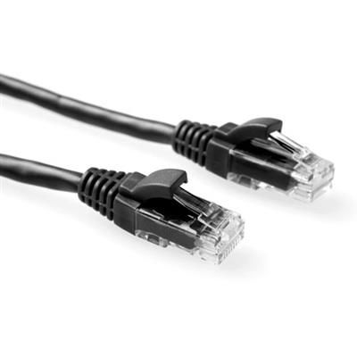 ACT CAT5e U-UTP Patch Cable 0,5m Black