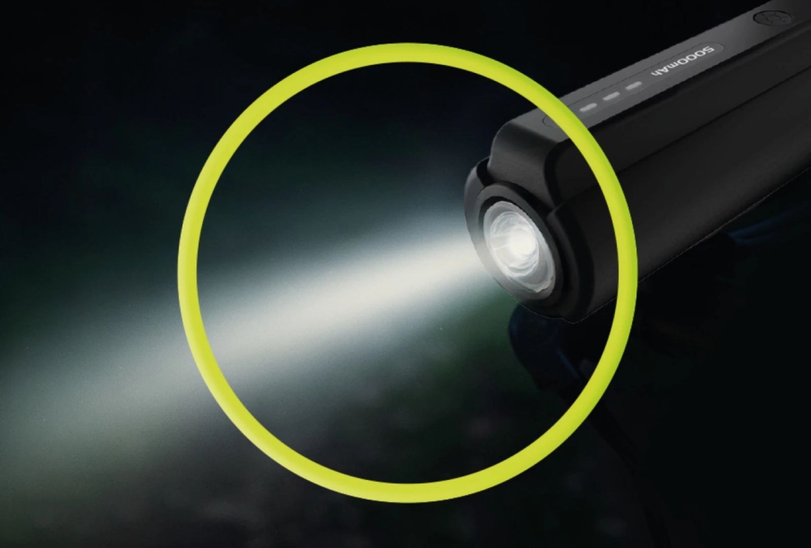 Mobile Origin Compact Flashlight 5000mAh PowerBank Black