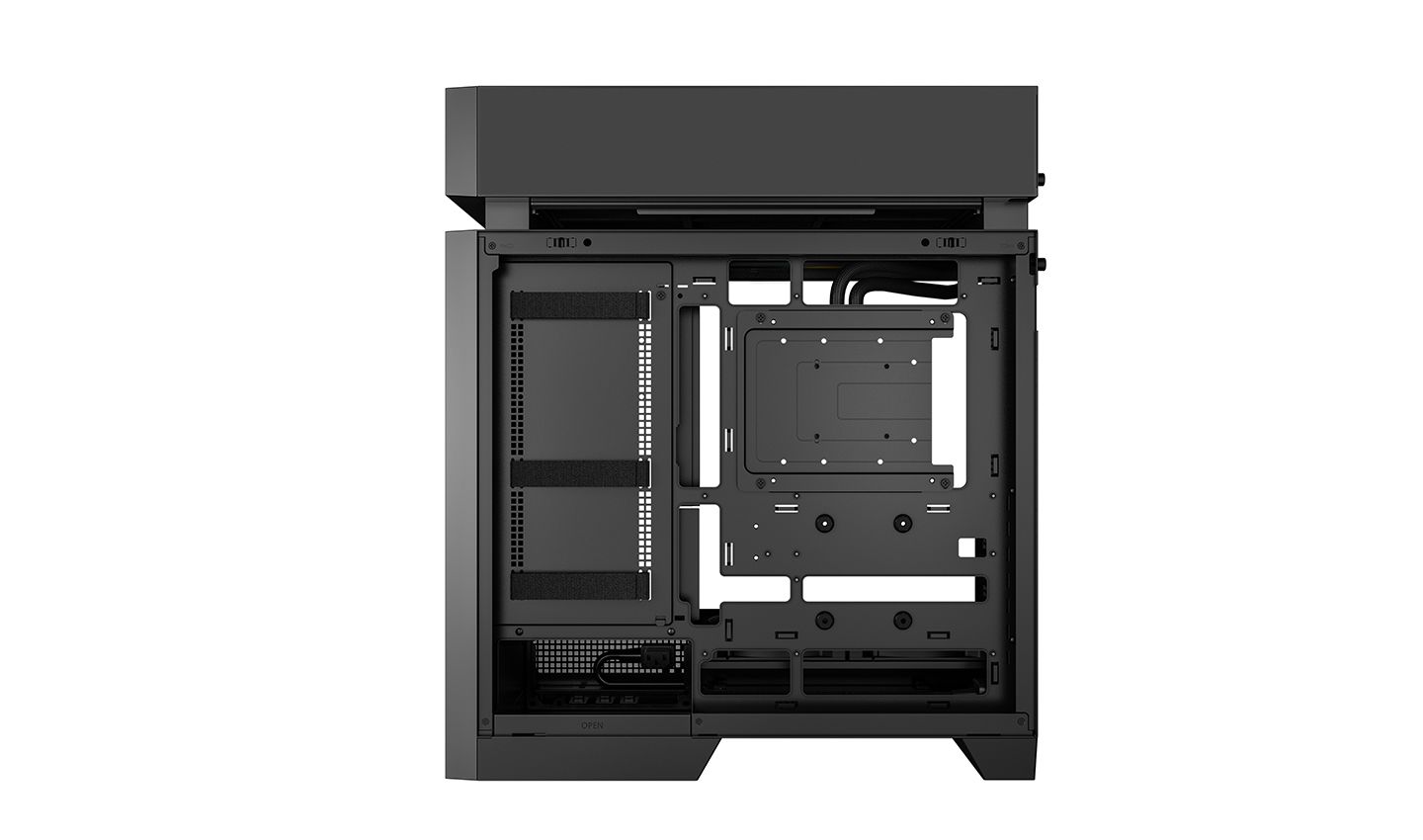 DeepCool CL6600 Tempered Glass Black