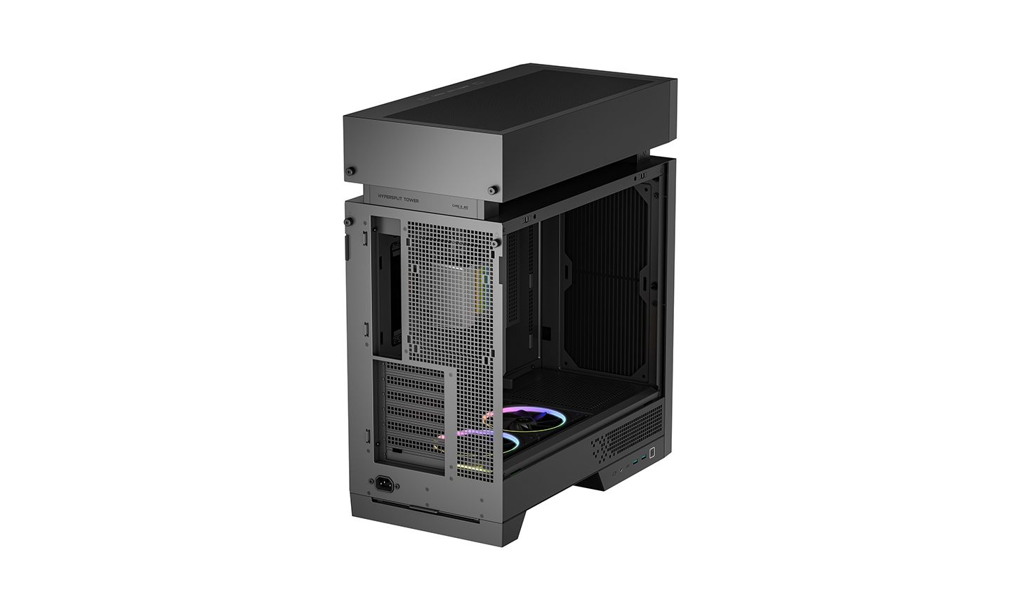 DeepCool CL6600 Tempered Glass Black
