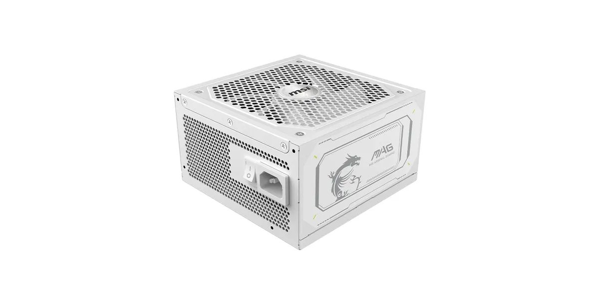 Msi 1000W 80+ Gold MAG A1000GL PCIE5 White