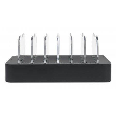 Manhattan 6-portos USB3.2 HUB Black
