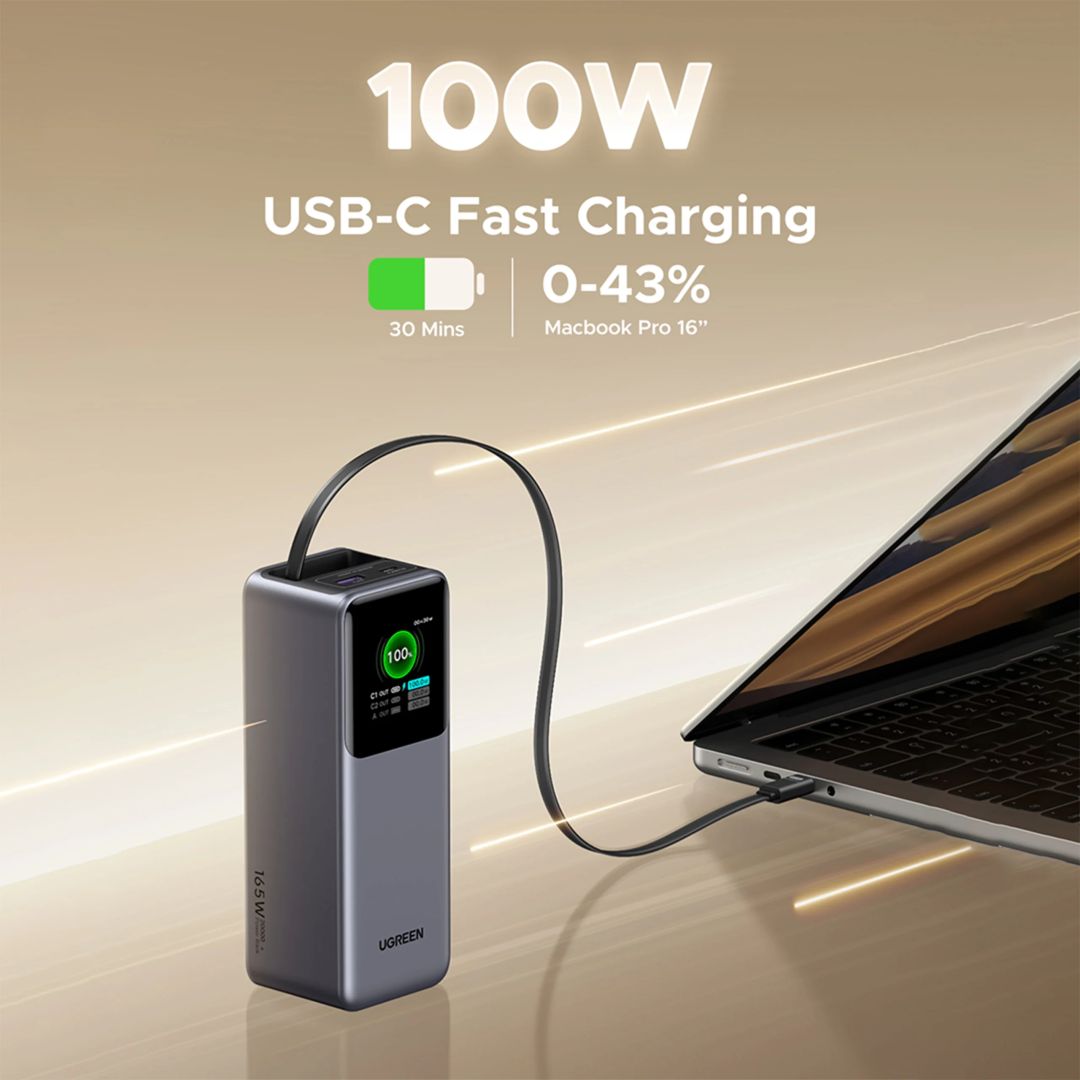 UGREEN PB726 20000mAh PowerBank Grey