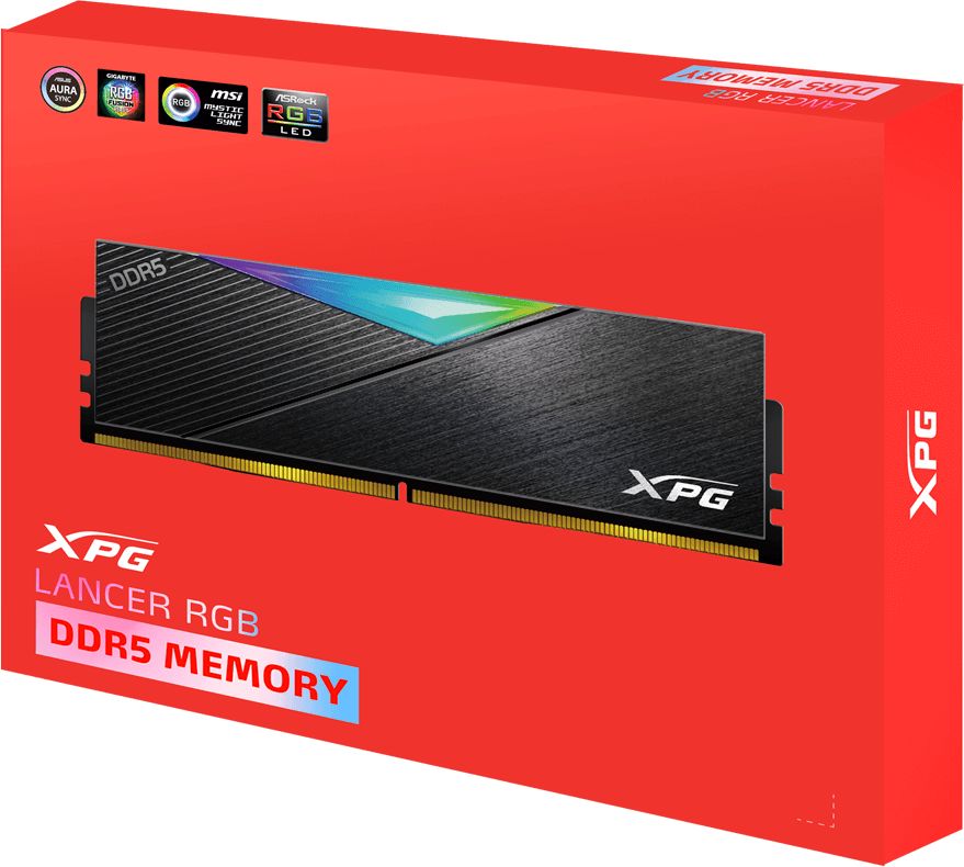 A-Data 32GB DDR5 6000MHz Kit(2x16GB) XPG Lancer RGB Black