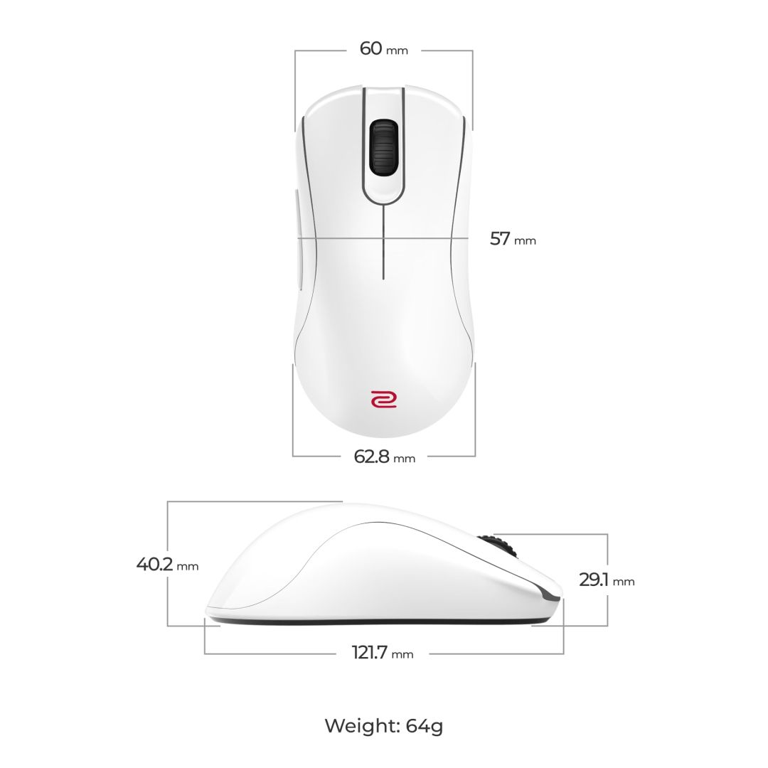 Zowie ZA13-DW Wireless Gaming Mouse White
