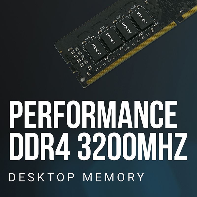 PNY 32GB DDR4 3200MHz Black